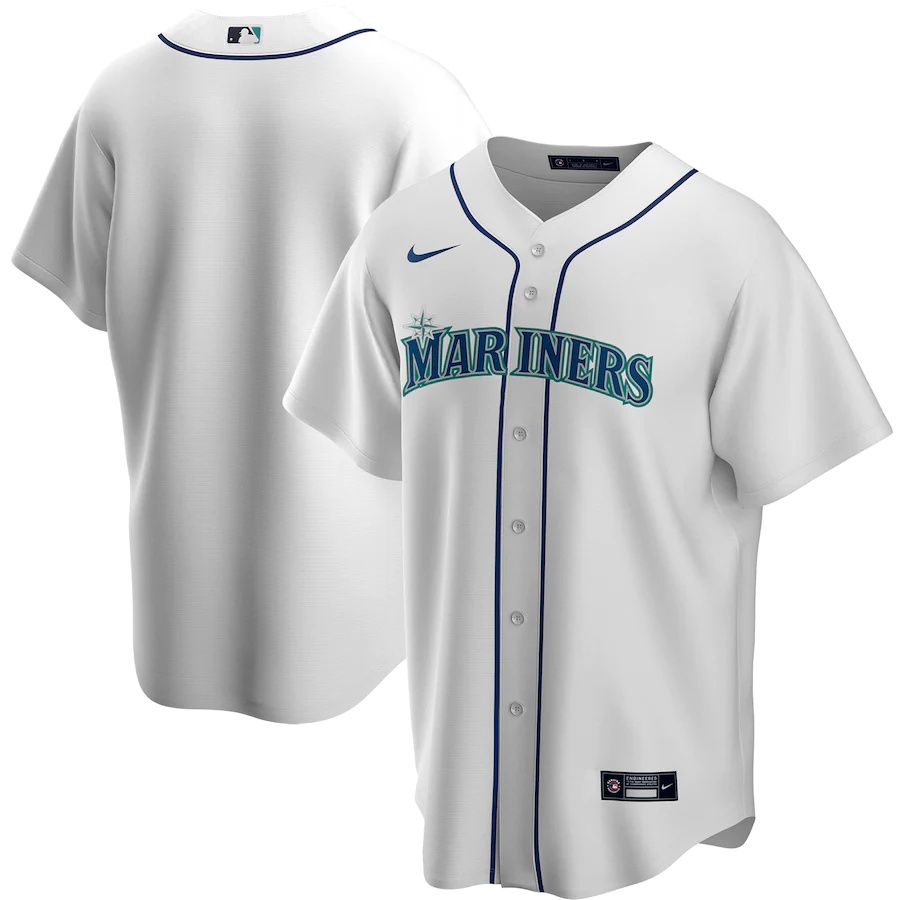 Cheap Youth Seattle Mariners Nike White Home Replica Team MLB Jerseys